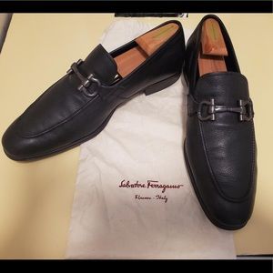 🔥Mens Salvatore Ferragamo Black Shoes size 13ee🔥
